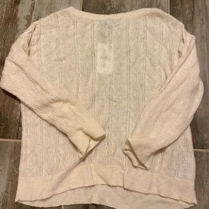 Zara cream sweater